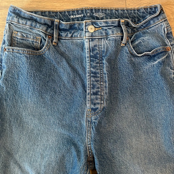 Old Navy Extra High Rise Kicker Boot Cut Jeans [289] - Picture 3 of 7